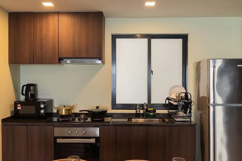 Apartmán Deluxe Seaview Suite Twin Bed By The Only Bnb Tanjung Tokong Malajsie